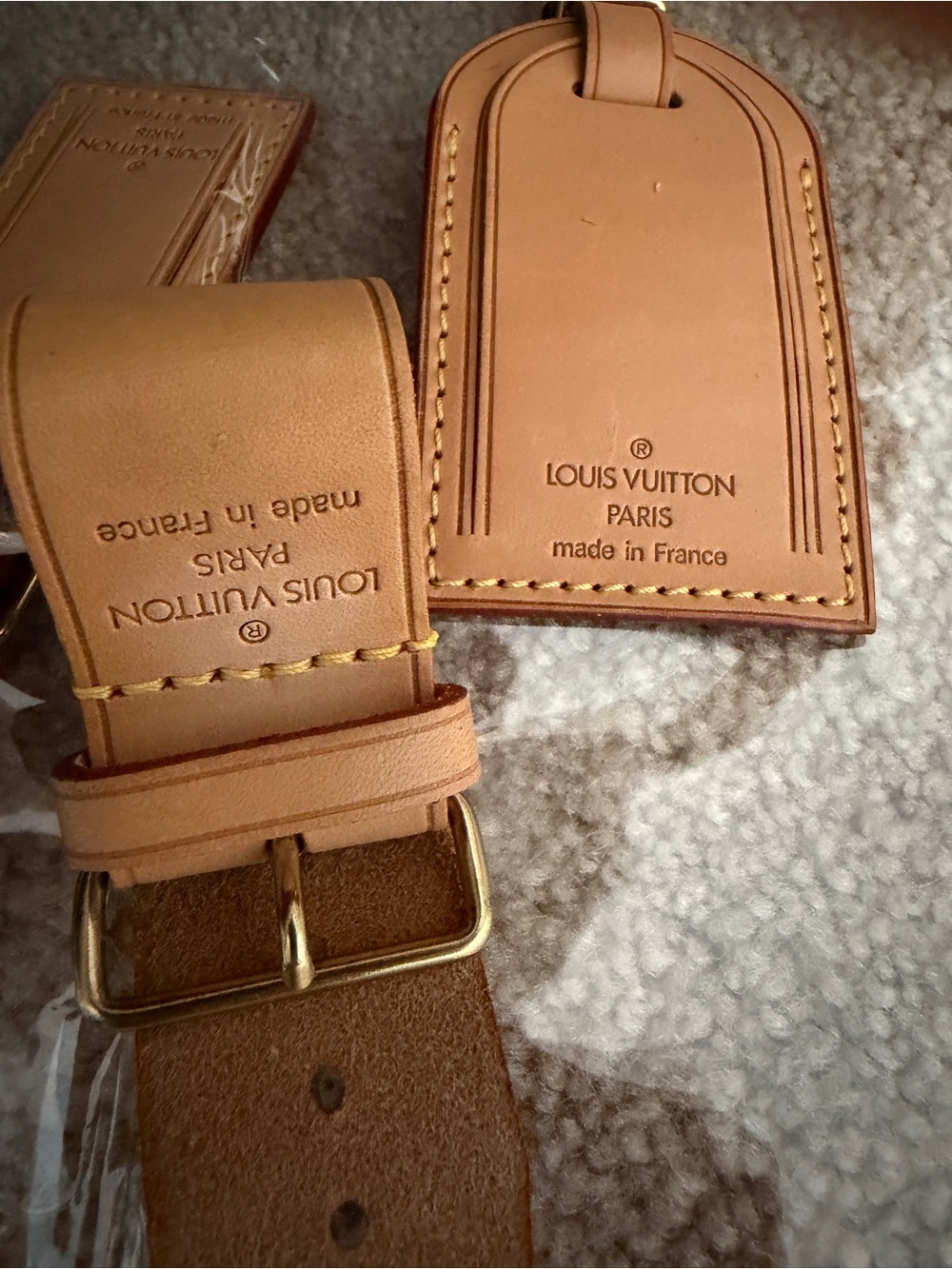 Louis Vuitton bag tags